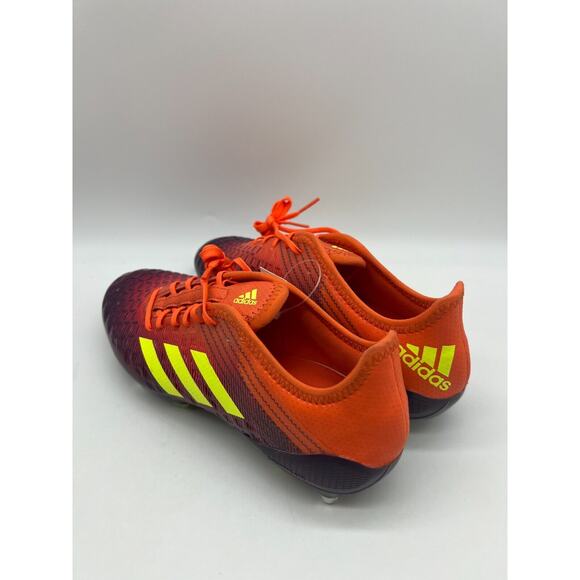 Adidas Predator Malice Control BB7974 Orange Purple Rugby Cleats Men's Size 6.5 - Picture 9 of 12